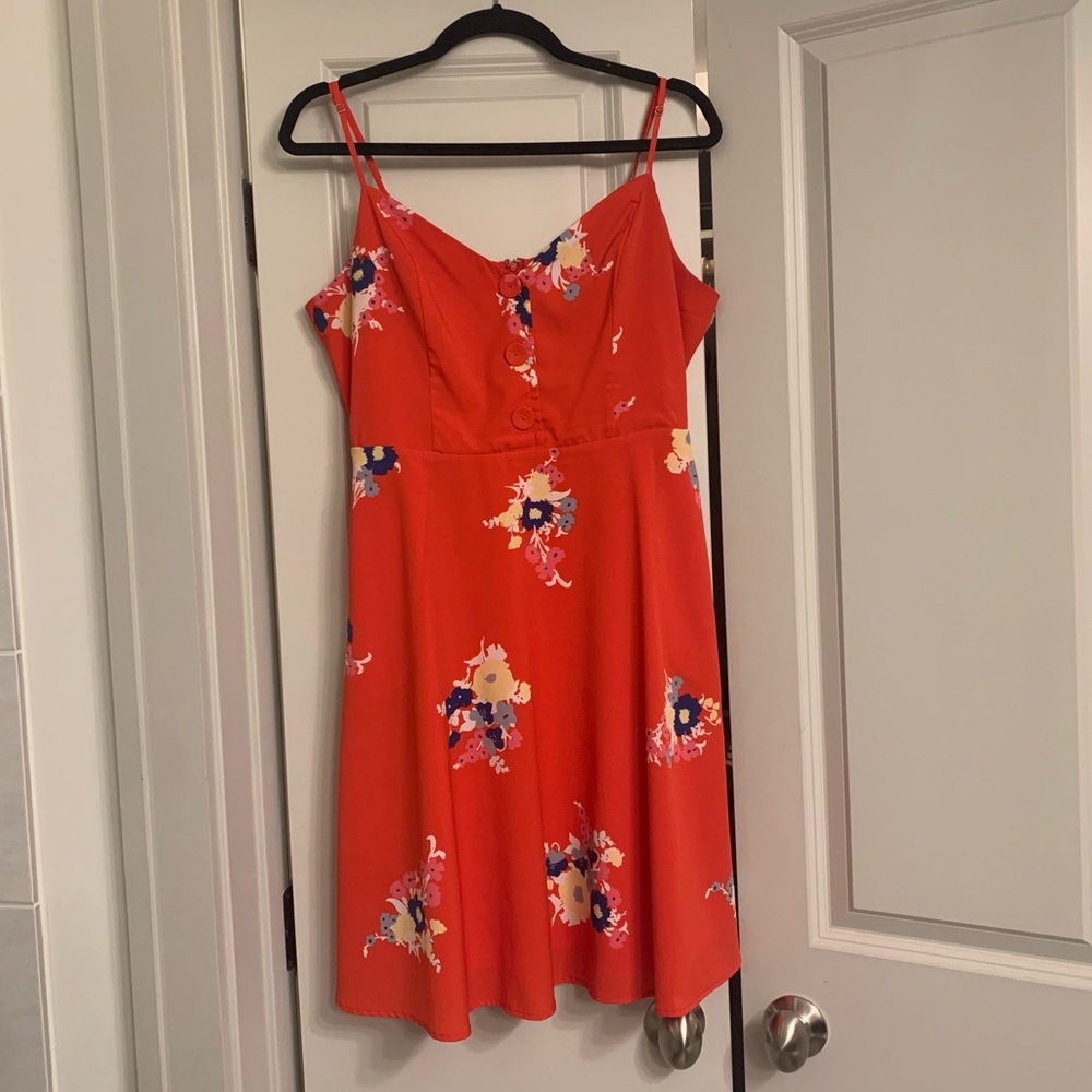 ModCloth Dress - Floral Sundress - With Pockets